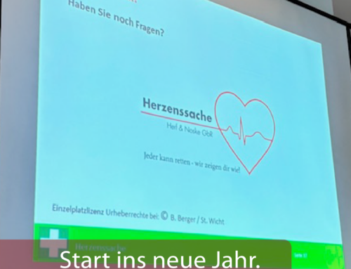 So starten wir ins neue Jahr!