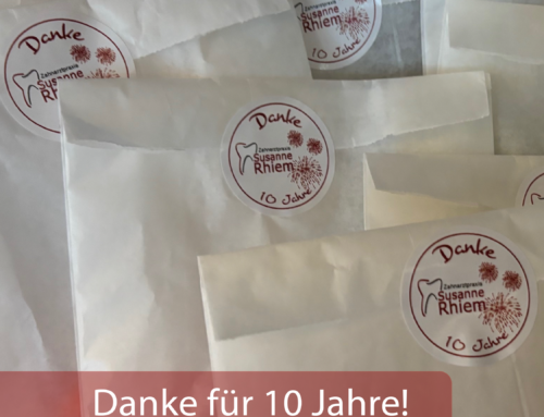 Danke für 10 Jahre Vertrauen!